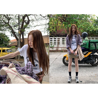 letter print  top