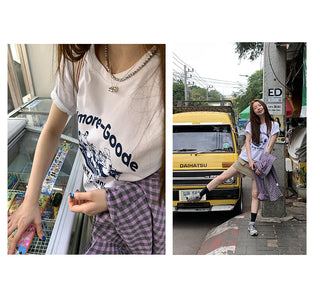 letter print  top