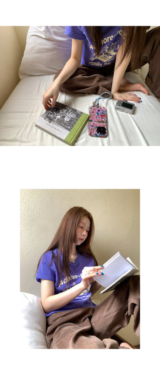 letter print  top