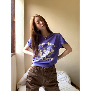 letter print  top