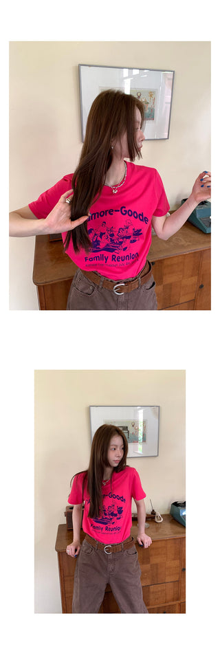 letter print  top