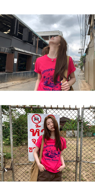 letter print  top