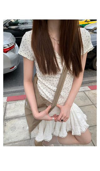 lace stringy  top
