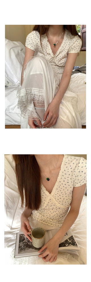 lace stringy  top