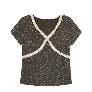 lace stringy  top
