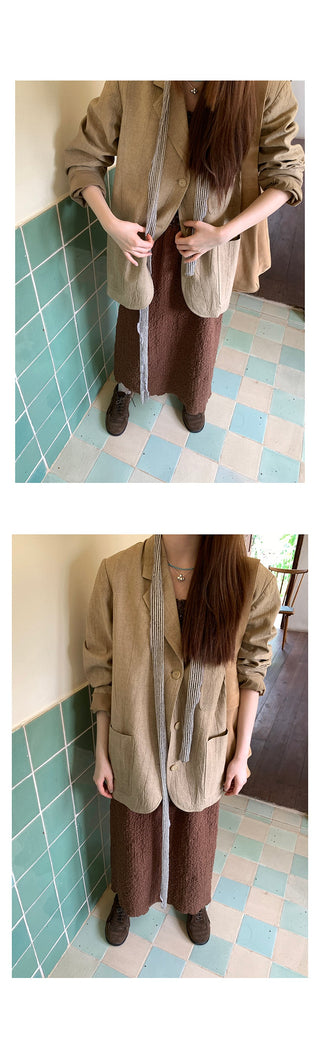 french pleated  skirt