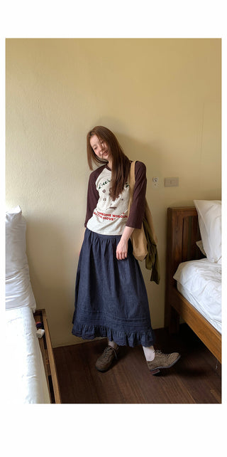 fun printing raglan top