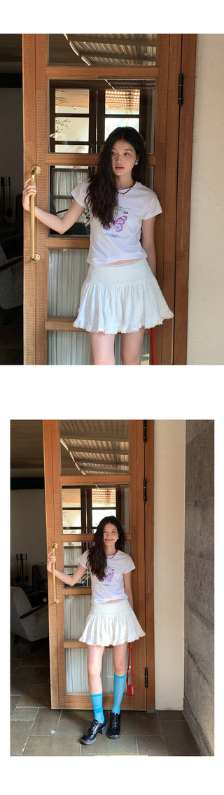 raglan  butterfly top