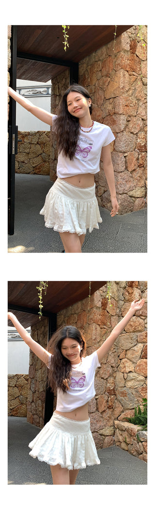 raglan  butterfly top