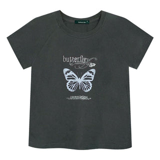 raglan  butterfly top