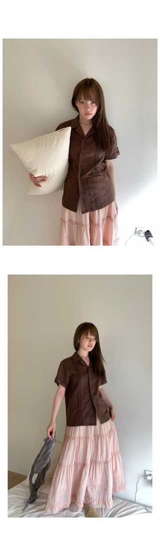 cotton linen shirt