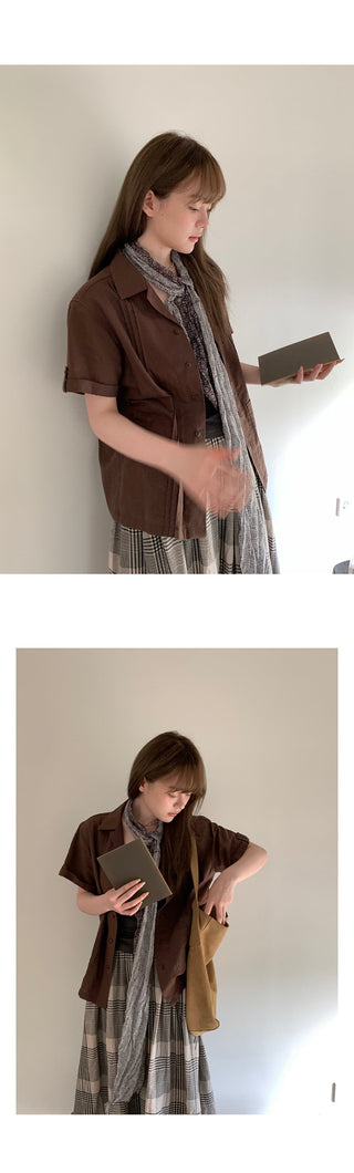 cotton linen shirt