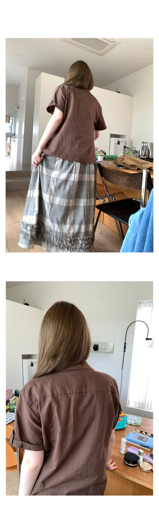 cotton linen shirt