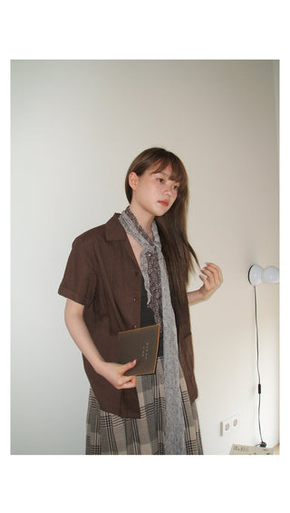 cotton linen shirt
