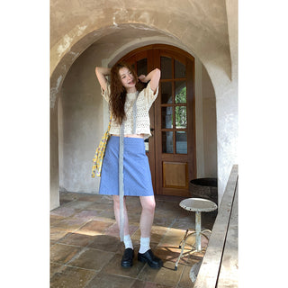 retro dots  skirt