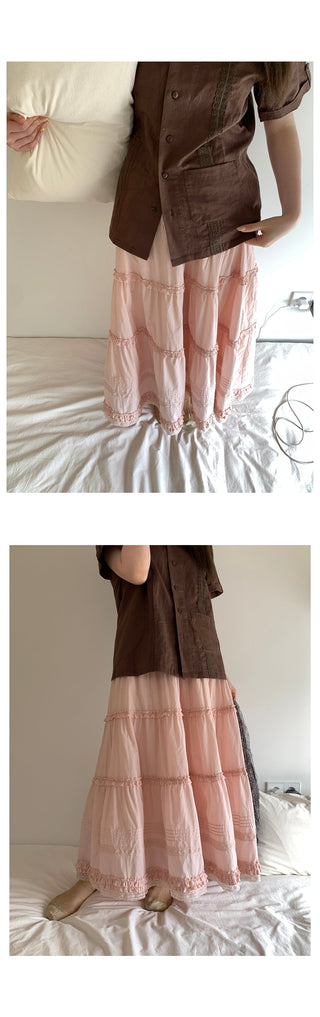 lace vintage  skirt
