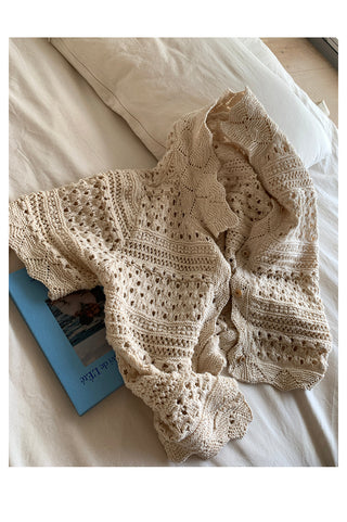 crochet vintage  cardigan