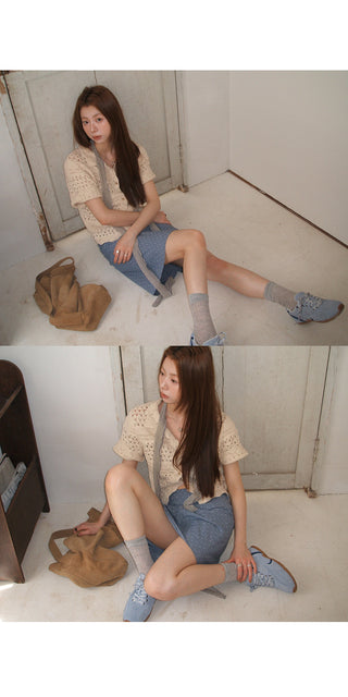 crochet vintage  cardigan