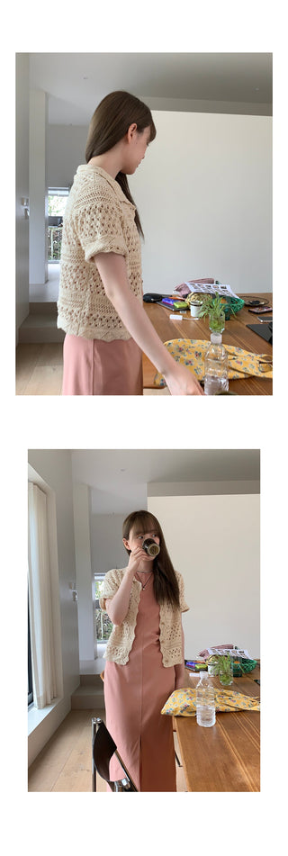 graceful solid  dress
