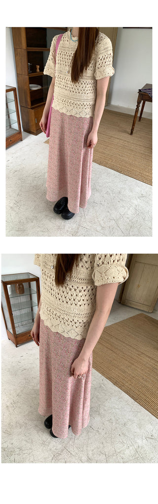lace v-neck  dress