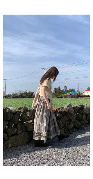 art retro  skirt