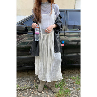 bandage see-through mesh skirt