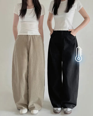 Summer wide chino pants