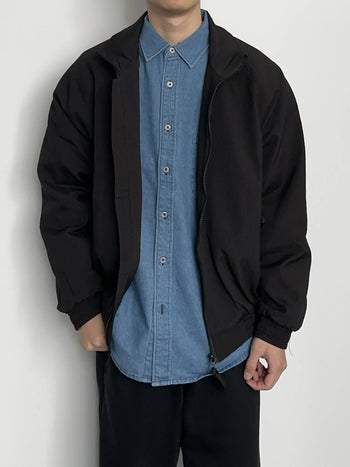 raglan striped jacket