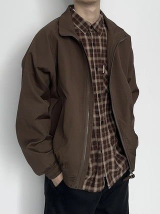 raglan striped jacket