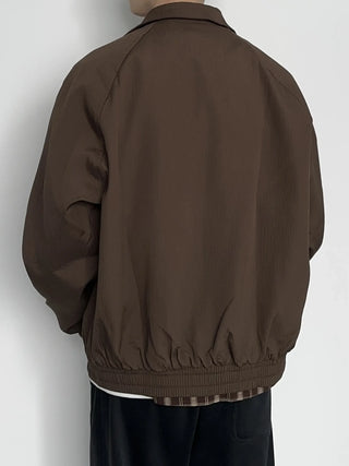 raglan striped jacket