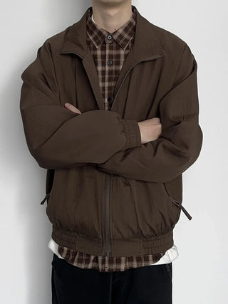 raglan striped jacket
