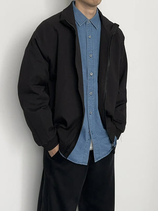 raglan striped jacket