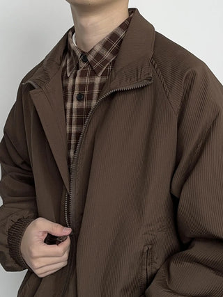 raglan striped jacket