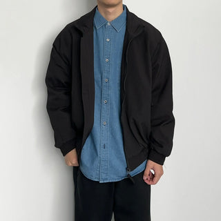 raglan striped jacket