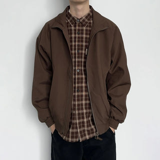 raglan striped jacket