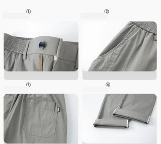 drooping straight pants