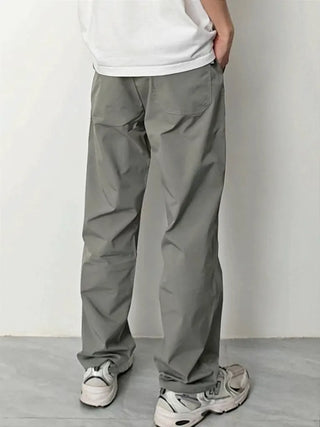 drooping straight pants