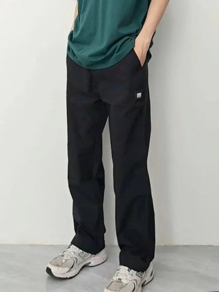 drooping straight pants