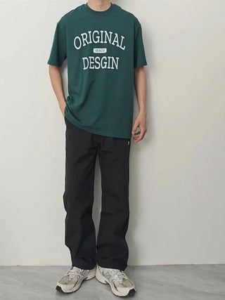 drooping straight pants