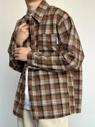 plaid fleece shirt
