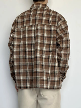plaid fleece shirt