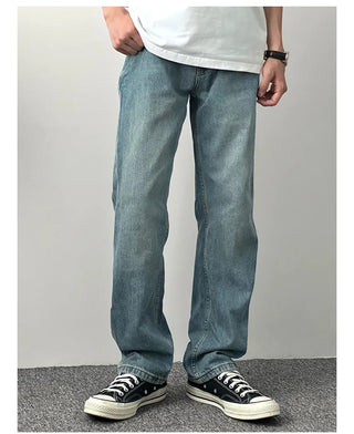 washed distressed jeans