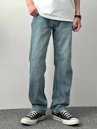 washed distressed jeans