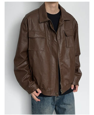 motorcycle leather jacket