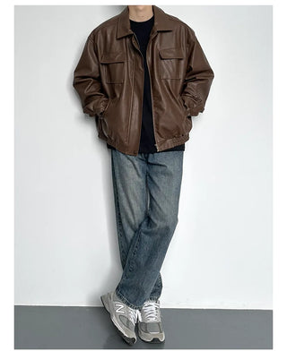 motorcycle leather jacket