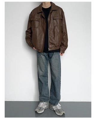 motorcycle leather jacket