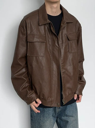 motorcycle leather jacket