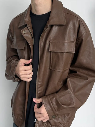 motorcycle leather jacket