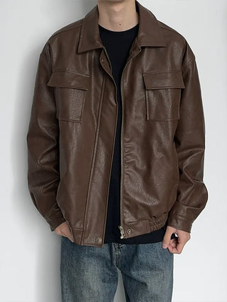 motorcycle leather jacket