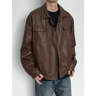 motorcycle leather jacket